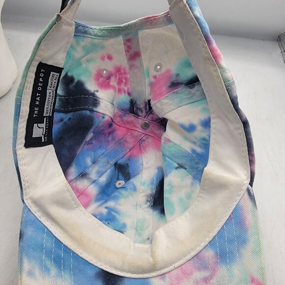 The Hat Depot Tie Dye Baseball Hat Cap Adjustable Casual Outdoors Comfort - Picture 7 of 9